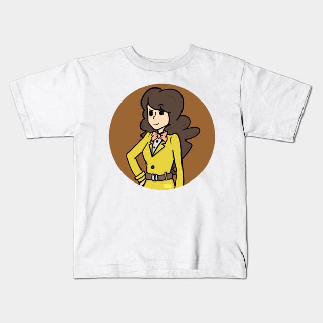 Emmy Altava Kids T-Shirt by raeroart